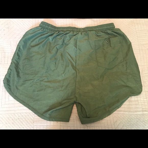Soffe Olive Drab Unisex PT/Running shorts. Size L - Picture 2 of 2